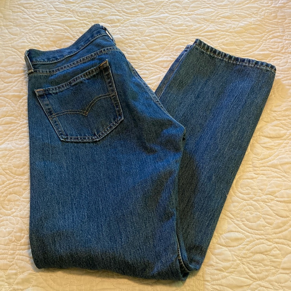 LEVI’S Men’s 505 Relaxed Fit Jeans Waist 33 Length 34 Denim Blue Levi Strauss